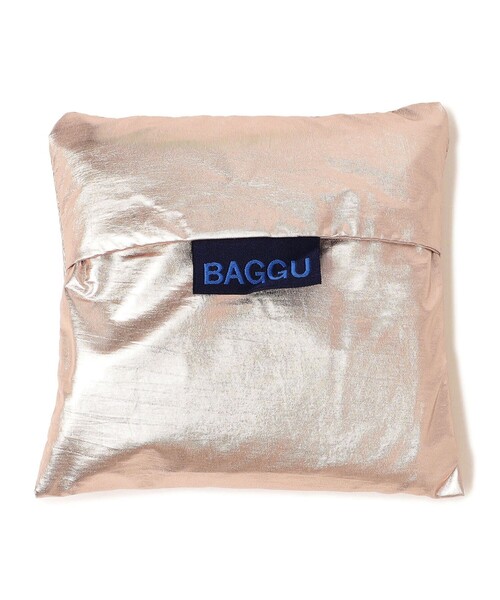 SHIPS Days（シップスデイズ）の「BAGGU:スタンダードメタリック（エコバッグ/サブバッグ・レディース・シルバー/ピンク/ライトパープル/ゴールド・ONE SIZE）」の6枚目の写真