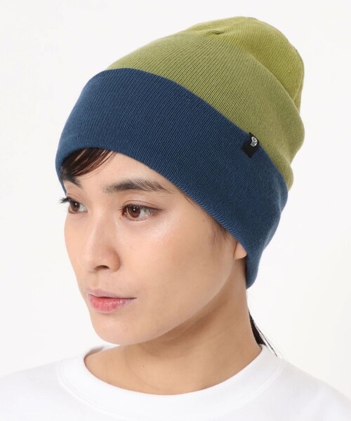 MOUNTAIN HARDWEAR(マウンテンハードウェアー)の「【Mountain Hardwear】リバーシブルエブリワンズフェイバリットビーニー(ニットキャップ/ビーニー・メンズ・ブラック/ブラウン/ブルー系その他・ONE SIZE)」の1枚目の写真