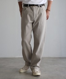 CREARE -LINO- | セミワイド ルーズストレート パンツ<ユニセックス>(デニムパンツ)