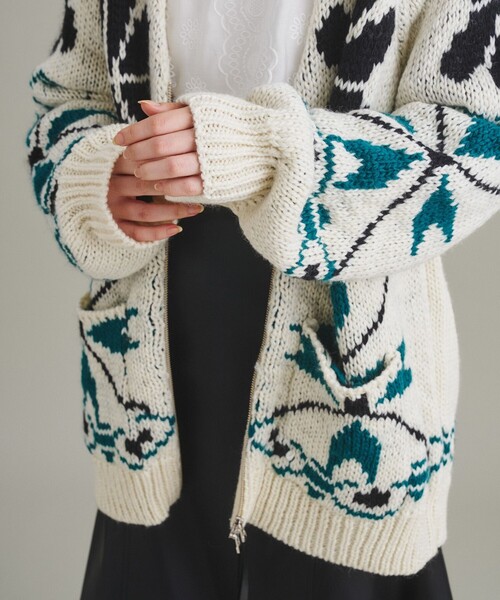 セール】ノーカラーカウチン（カーディガン/ボレロ）｜GRACE