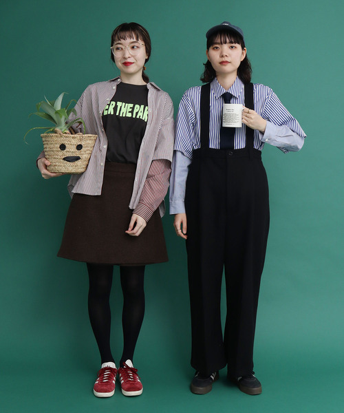 【アイアムアイ】KNIT MELTON　PAPA スラックスパンツ I am I in fact（アイアムアイインファクト）の「KNIT MELTON