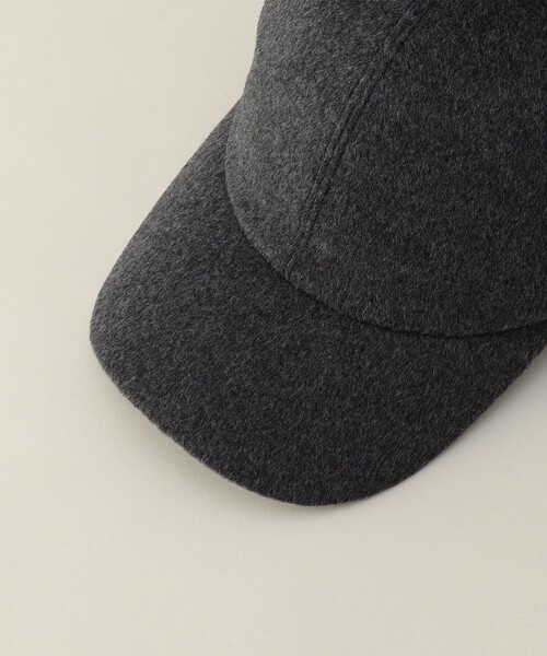 Aresense(アーセンス)の「IRIS47/イリスフォーセブン fog casmere cap/フォグ カシミヤ キャップ(キャップ・レディース・チャコールグレー・ONE SIZE)」の2枚目の写真