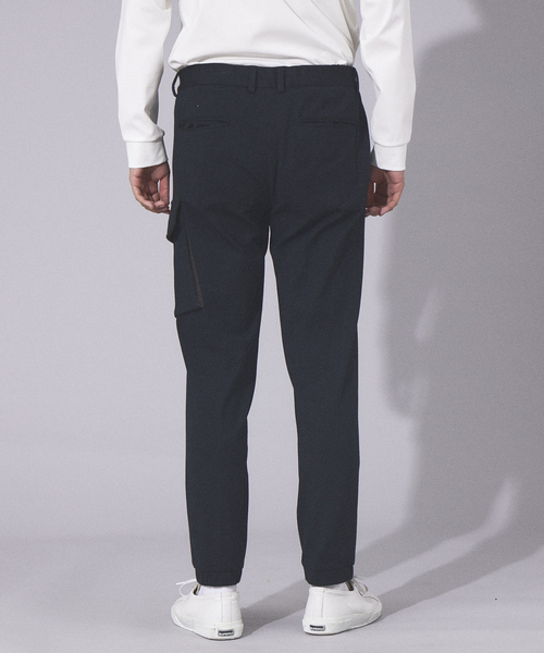 DESIGNWORKS（デザインワークス）の「【セットアップ対応】リバーポンチジャージーカーゴパンツ（カーゴパンツ・メンズ・ネイビー・44/46/48/50）」の4枚目の写真