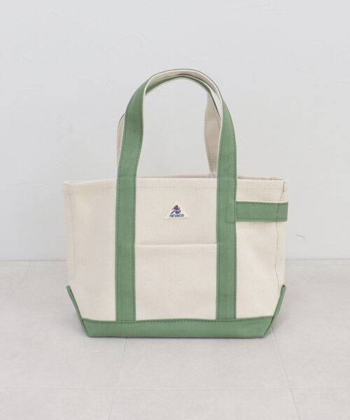 GEVACO（ゲバコ）の「【GEVACO/ゲバコ】キャンバストートバッグ S（トートバッグ・レディース・グレー/アイボリー/レッド/ネイビー/グリーン/ベージュ/ダークネイビー・FREE）」の5枚目の写真