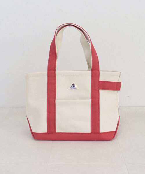 GEVACO（ゲバコ）の「【GEVACO/ゲバコ】キャンバストートバッグ S（トートバッグ・レディース・グレー/アイボリー/レッド/ネイビー/グリーン/ベージュ/ダークネイビー・FREE）」の9枚目の写真