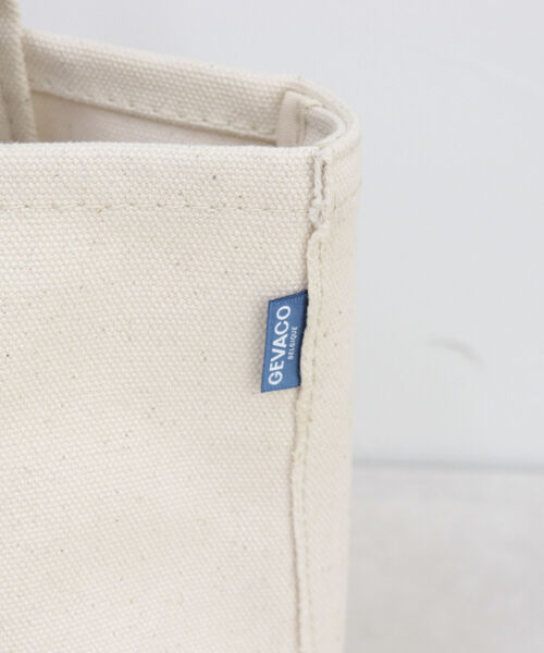 GEVACO（ゲバコ）の「【GEVACO/ゲバコ】キャンバストートバッグ S（トートバッグ・レディース・グレー/アイボリー/レッド/ネイビー/グリーン/ベージュ/ダークネイビー・FREE）」の12枚目の写真