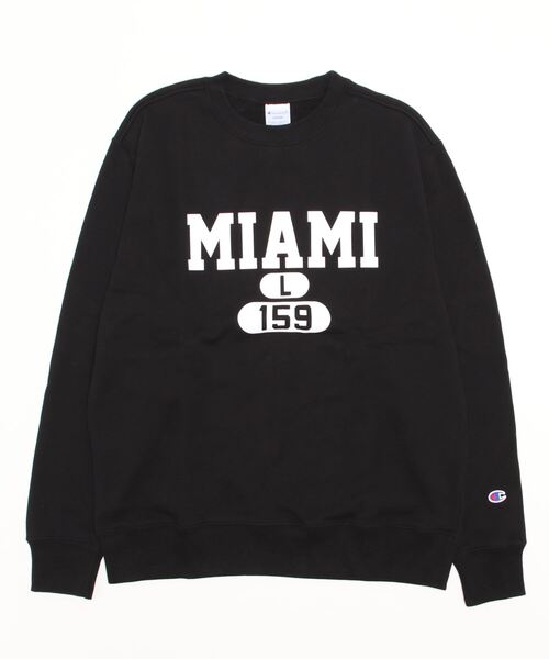 Champion(チャンピオン)の「チャンピオン CREWNECK SWEATSHIRT_(スウェット・メンズ・グレー/ブラック/グリーン・L/M/LL)」の2枚目の写真