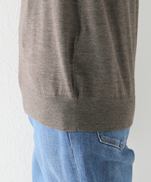 Deuxieme Classe（ドゥーズィエムクラス）の「* refined タートルネックプルオーバー（ニット/セーター・レディース・ブラウン/ブラック・FREE）」の21枚目の写真