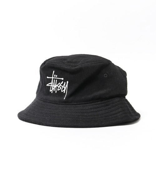 STUSSY（ステューシー）の「STUSSY/ステューシー Fuzzy Wool Basic Bucket Hat バケットハット（ハット・メンズ・キャメル/ブラック/ヘザーグレー・SM/LXL）」の16枚目の写真