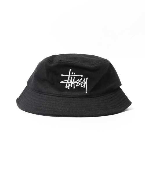 ❗️期間限定SALE❗️ステューシー バケットハット 黒 S/M Qoo10
