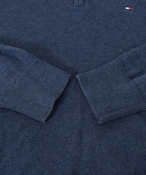 TOMMY HILFIGER(トミーヒルフィガー)の「【ヴィンテージ古着】TOMMY HILFIGER / トミーヒルフィガー ロゴ刺繍 ハーフジップニット セーター(ニット/セーター・メンズ・ネイビー・X-LARGE)」の8枚目の写真