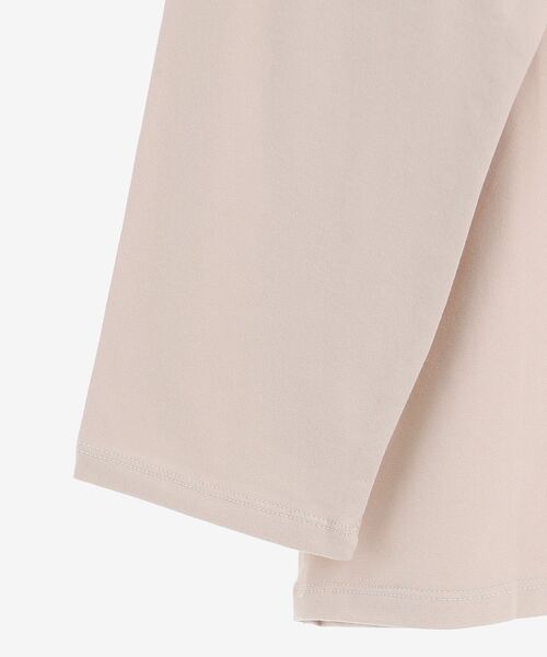 MAJESTIC LEGON（マジェスティックレゴン）の「エンブロイダリーロゴTee（Tシャツ/カットソー・レディース・ベージュ/オフホワイト/ブラック・MEDIUM）」の11枚目の写真
