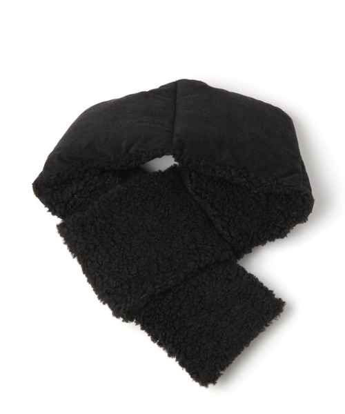 BAYFLOW（ベイフロー）の「リバーシブルコーディロイボアマフラー（マフラー・メンズ・ブラック/ベージュ/カーキ/その他1・FREE）」の10枚目の写真