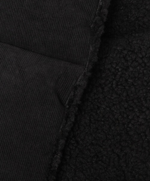 BAYFLOW（ベイフロー）の「リバーシブルコーディロイボアマフラー（マフラー・メンズ・ブラック/ベージュ/カーキ/その他1・FREE）」の12枚目の写真