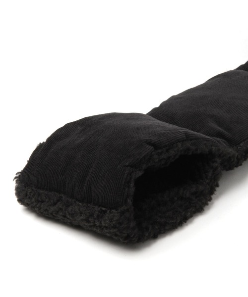 BAYFLOW（ベイフロー）の「リバーシブルコーディロイボアマフラー（マフラー・メンズ・ブラック/ベージュ/カーキ/その他1・FREE）」の13枚目の写真