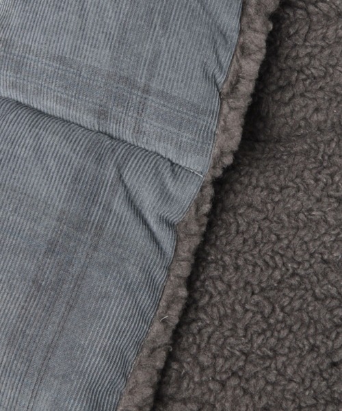 BAYFLOW（ベイフロー）の「リバーシブルコーディロイボアマフラー（マフラー・メンズ・ブラック/ベージュ/カーキ/その他1・FREE）」の17枚目の写真