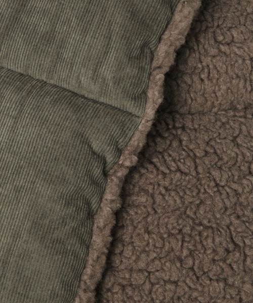 BAYFLOW（ベイフロー）の「リバーシブルコーディロイボアマフラー（マフラー・メンズ・ブラック/ベージュ/カーキ/その他1・FREE）」の19枚目の写真