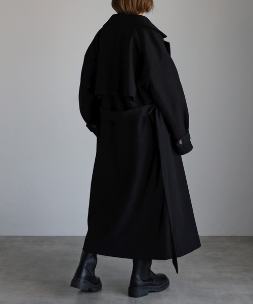 アンブレラヨークダブルコート（その他アウター）｜Bonjour Sagan