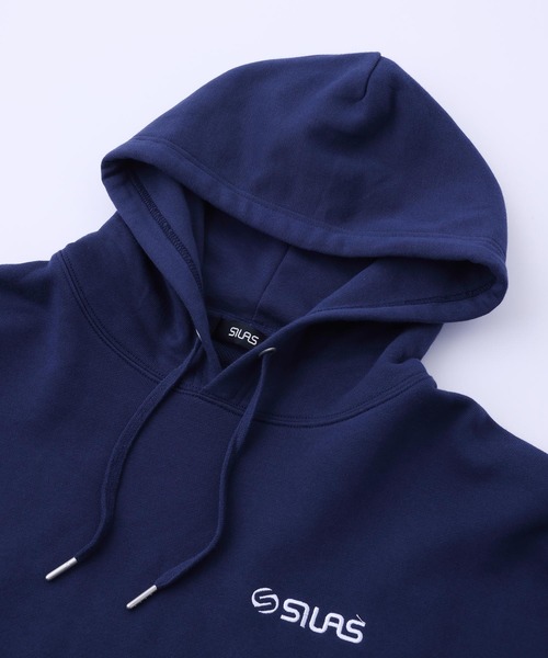 SILAS（サイラス）の「BASIC LOGO SWEAT HOODIE（パーカー・メンズ・オフホワイト/アッシュ/ライトブルー/ブラック/ライトグリーン/ネイビー・M/L/XL）」の18枚目の写真