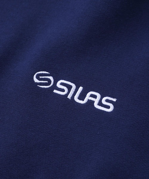 SILAS（サイラス）の「BASIC LOGO SWEAT HOODIE（パーカー・メンズ・オフホワイト/アッシュ/ライトブルー/ブラック/ライトグリーン/ネイビー・M/L/XL）」の15枚目の写真