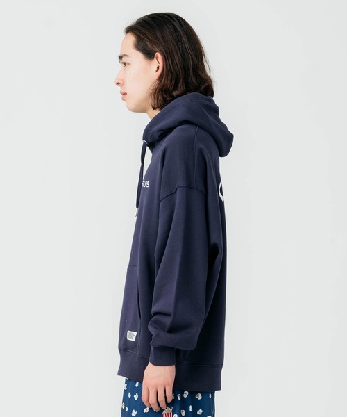 SILAS（サイラス）の「BASIC LOGO SWEAT HOODIE（パーカー・メンズ・オフホワイト/アッシュ/ライトブルー/ブラック/ライトグリーン/ネイビー・M/L/XL）」の21枚目の写真