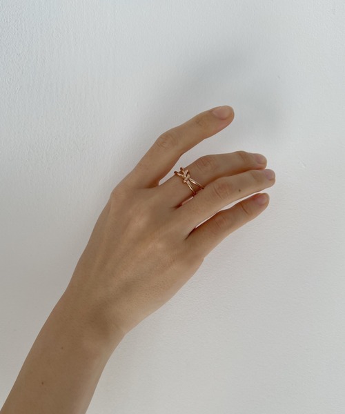CLEA(クレア)の「【金属アレルギー対応】ノットリング/サージカルステンレス(リング・レディース・その他1/シルバー・FREE)」の8枚目の写真