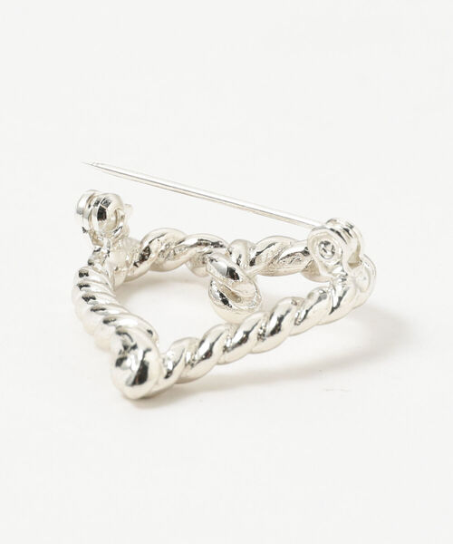 BEAMS BOY（ビームスボーイ）の「BEAMS BOY / ハート ブローチ（ブローチ/コサージュ・レディース・シルバー/ゴールド・ONE SIZE）」の6枚目の写真