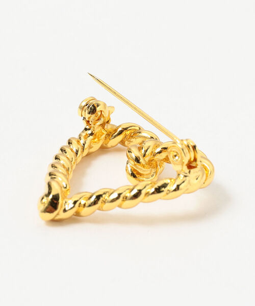 BEAMS BOY（ビームスボーイ）の「BEAMS BOY / ハート ブローチ（ブローチ/コサージュ・レディース・シルバー/ゴールド・ONE SIZE）」の8枚目の写真