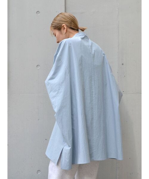 Ungrid（アングリッド）の「ルーズシルエットビックシャツ（シャツ/ブラウス・レディース・イエロー/オフホワイト/ブルー・FREE）」の8枚目の写真