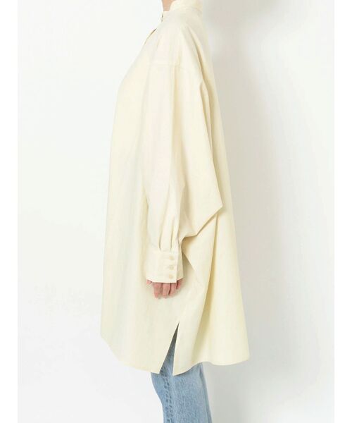 Ungrid（アングリッド）の「ルーズシルエットビックシャツ（シャツ/ブラウス・レディース・イエロー/オフホワイト/ブルー・FREE）」の14枚目の写真