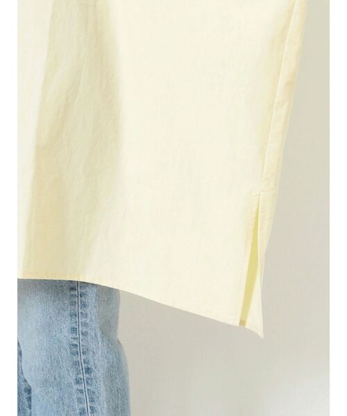 Ungrid（アングリッド）の「ルーズシルエットビックシャツ（シャツ/ブラウス・レディース・イエロー/オフホワイト/ブルー・FREE）」の18枚目の写真