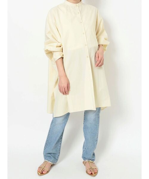 Ungrid（アングリッド）の「ルーズシルエットビックシャツ（シャツ/ブラウス・レディース・イエロー/オフホワイト/ブルー・FREE）」の19枚目の写真