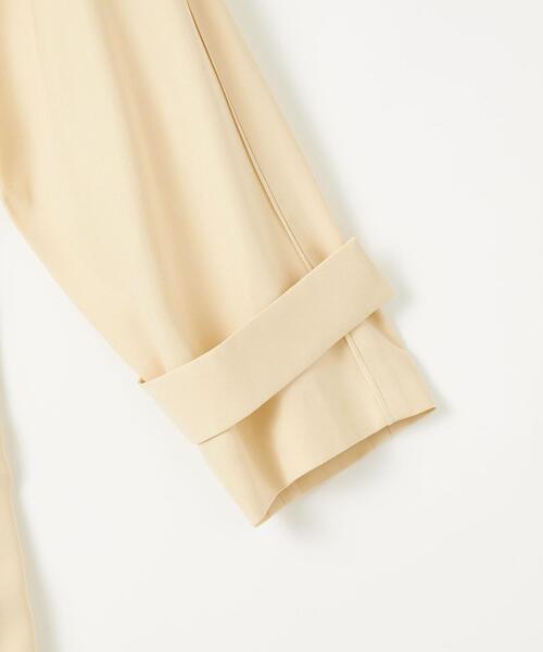 EMMEL REFINES（エメルリファインズ）の「＜EMMEL REFINES＞EM ベルテッド フレア ロング トレンチコート（トレンチコート・レディース・クリーム/ライム/ナチュラル・M/XS/S）」の17枚目の写真