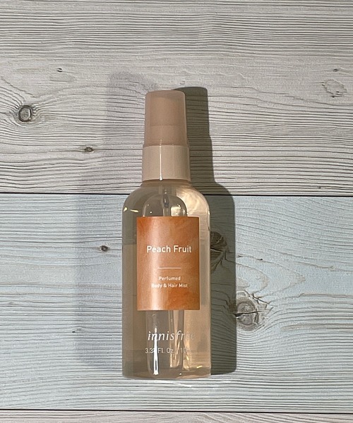 おしゃれスタ（オシャレスタ）の「韓流コスメ　innisfree イニスフリー パフュームド ボディ & ヘアミスト ピーチフルーツ 100mL (GD)（フレグランスミスト・レディース・A・FREE）」の5枚目の写真