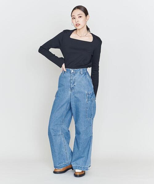 ASTRAET デニムカーゴパンツ ASTRAET（アストラット）の「＜ASTRAET＞コットン デニム