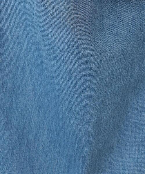 ASTRAET（アストラット）の「＜ASTRAET＞コットン デニム スソドロー カーゴパンツ（カーゴパンツ・レディース・ライトブルー・1/0）」の18枚目の写真