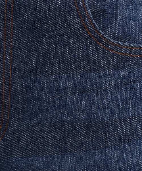 Cutie Blonde(キューティーブロンド)の「◆やわらかデニム【セットアップ可】ハイウエスト ワイドパンツ(デニムパンツ・レディース・ブルー/ダークネイビー・01/02/03)」の7枚目の写真