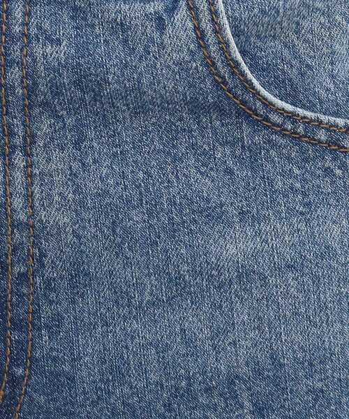 Cutie Blonde(キューティーブロンド)の「◆やわらかデニム【セットアップ可】ハイウエスト ワイドパンツ(デニムパンツ・レディース・ブルー/ダークネイビー・01/02/03)」の14枚目の写真