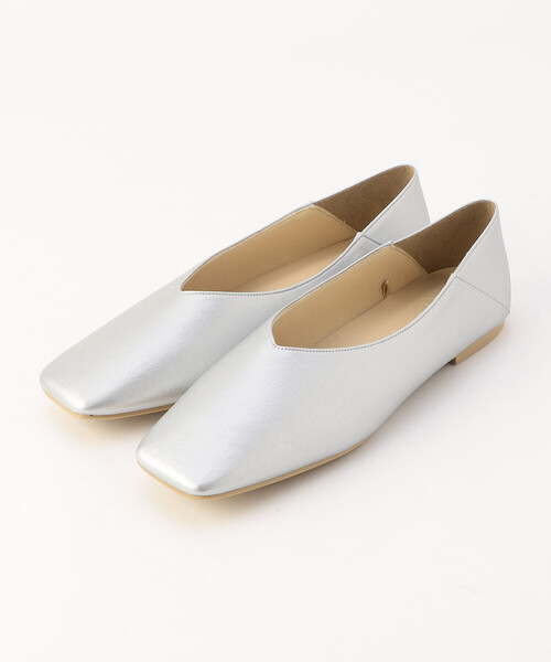 ONIGIRI(オニギリ)の「2WAY フラットシューズ(パンプス・レディース・シルバー/ゴールド・24.5cm/23.5cm)」の14枚目の写真