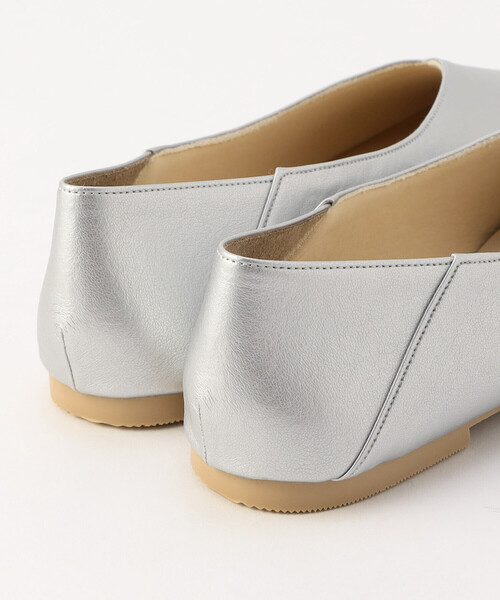 ONIGIRI(オニギリ)の「2WAY フラットシューズ(パンプス・レディース・シルバー/ゴールド・24.5cm/23.5cm)」の4枚目の写真