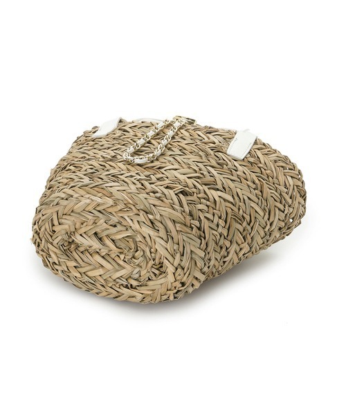 SNIDEL(スナイデル)の「チェーンポイントグラスバッグS(かごバッグ・レディース・ホワイト/ブラック/レッド・FREE)」の18枚目の写真