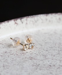 queite | K10 誕生石 スタッドピアス［queite］(ピアス（両耳用）)