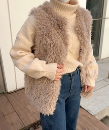 Lamoa | Lamoa/ボリューム ファーベスト(ベスト)