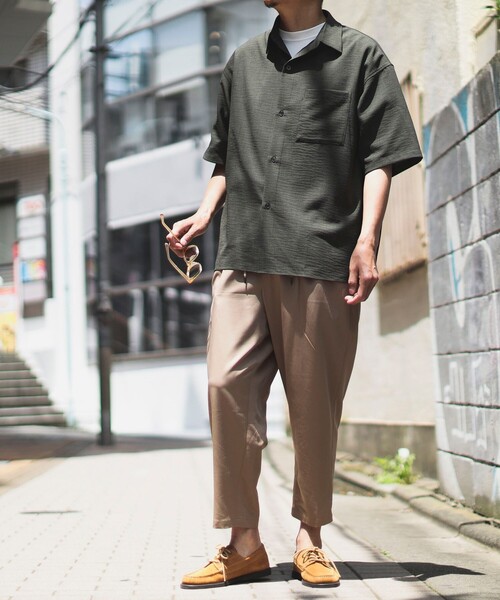 B:MING by BEAMS(ビーミングバイビームス)の「B:MING by BEAMS / クールファイバー 8分丈イージーパンツ(その他パンツ・メンズ・グレー/ベージュ/ネイビー・SMALL/MEDIUM/LARGE/X-LARGE)」の7枚目の写真