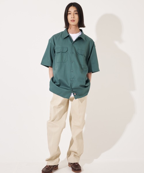 セール】【Dickies】1574 SHORT SLEEVE WORK SHIRT / ディッキーズ