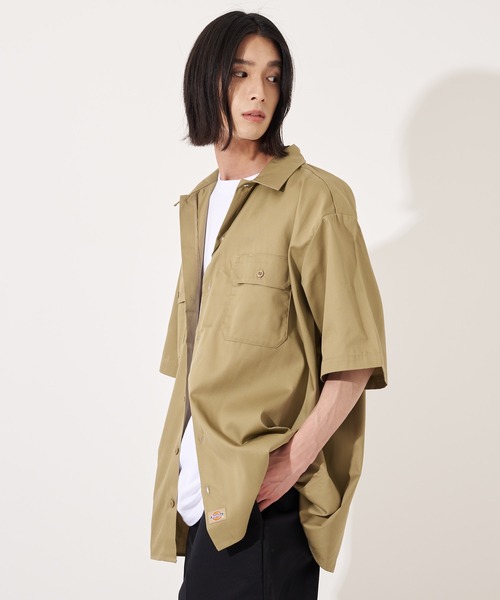 セール】【Dickies】1574 SHORT SLEEVE WORK SHIRT / ディッキーズ