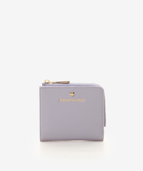 SAMANTHAVEGA(サマンサベガ)の「カラフルミニマム折財布(財布・レディース・ブラック/ベージュ/ピンク/オフホワイト/ミント/ラベンダー・FREE)」の5枚目の写真