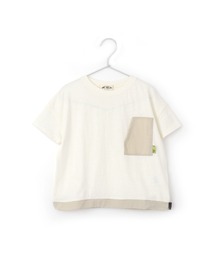 MAKE YOUR DAY（メイクユアデイ）の「異素材ポケット半袖Tシャツ■150.160cm（Tシャツ/カットソー・キッズ）」