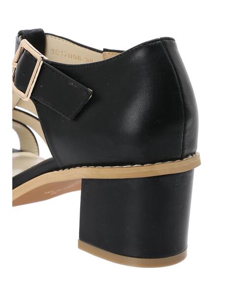 Te chichi（テチチ）の「ヒールアップグルカサンダル（サンダル・レディース・ホワイト/ブラック・37/38）」の13枚目の写真