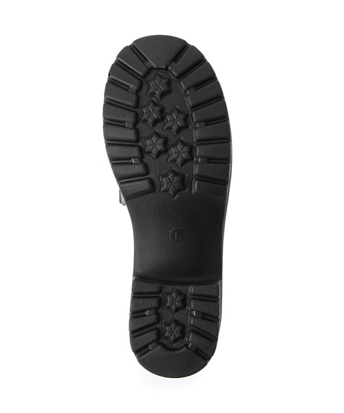 cs T&P(シーエスティーアンドピー)の「厚底 ハート付きローファー(パンプス・レディース・ブラック系1・L/M/S/LL)」の8枚目の写真